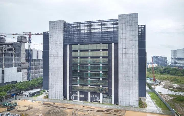 Equinix's SG5 data centre. Image source: Equinix. 