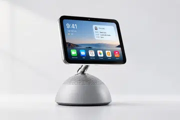 Concept render of the Apple Smart Home Hub.