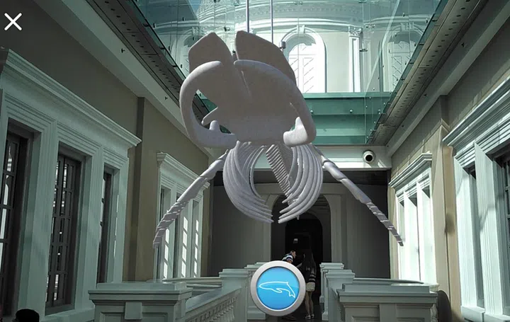 A life-sized recreation of the whale skeleton is definitely one of the highlights of the tour to lookout for.