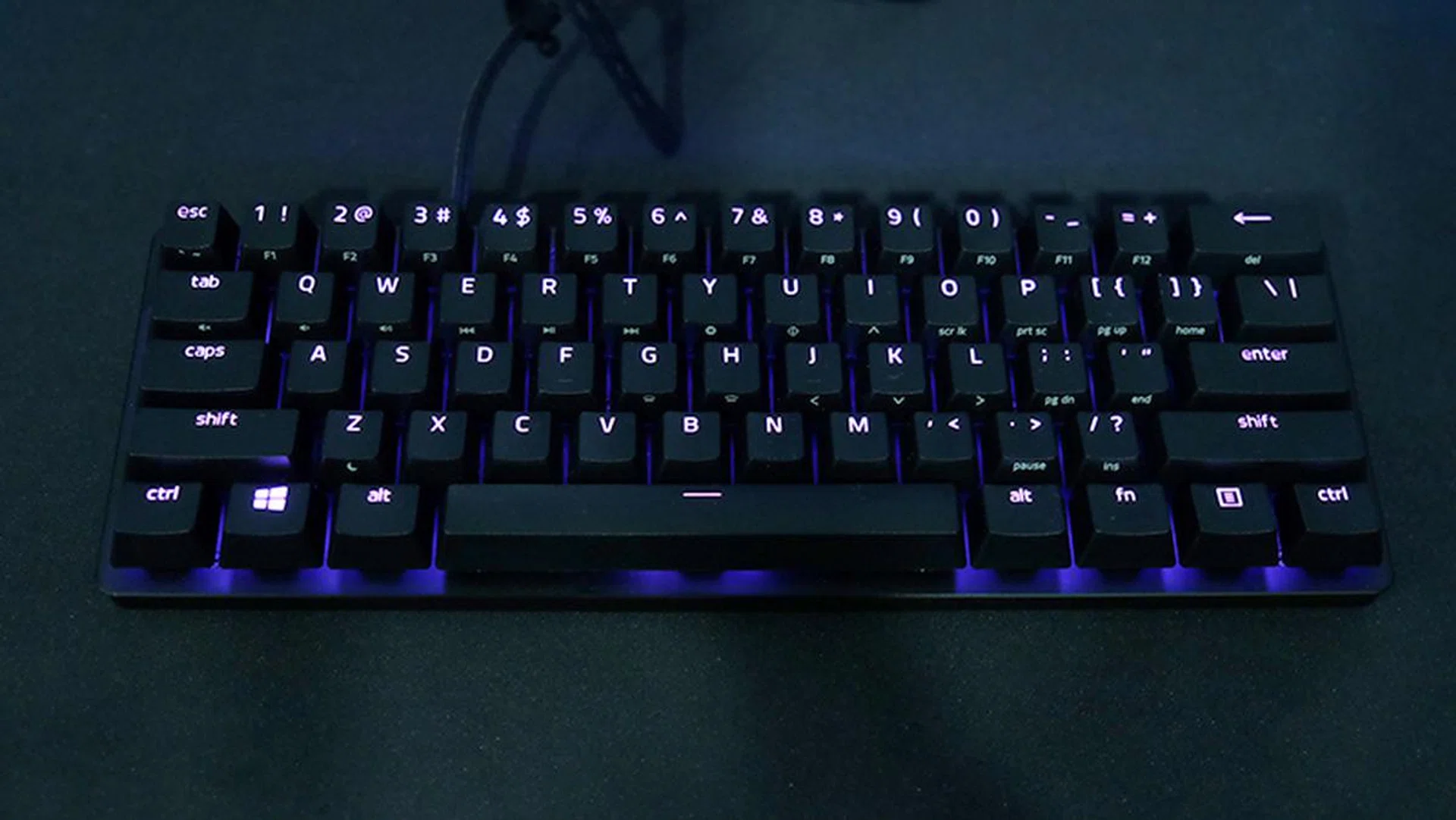 This is Razer's first 60% keyboard.