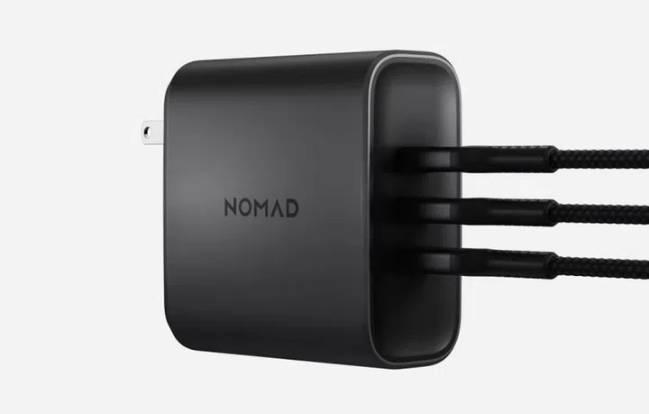 The Nomad 130W GaN charger.