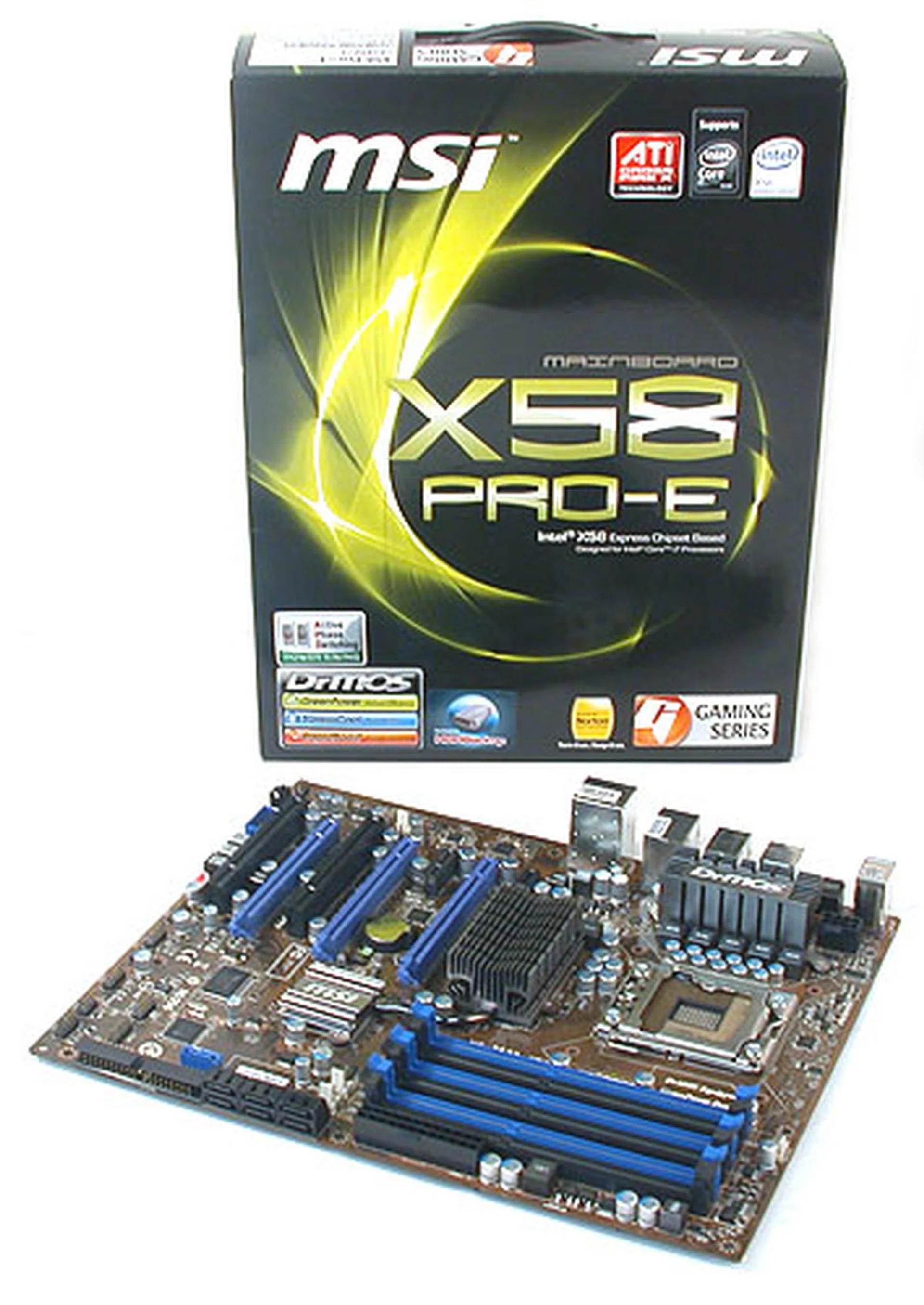 Bringing the price of an Intel X58 motherboard down below the US$200 mark, the MSI X58 Pro-E impressed with its features and layout.