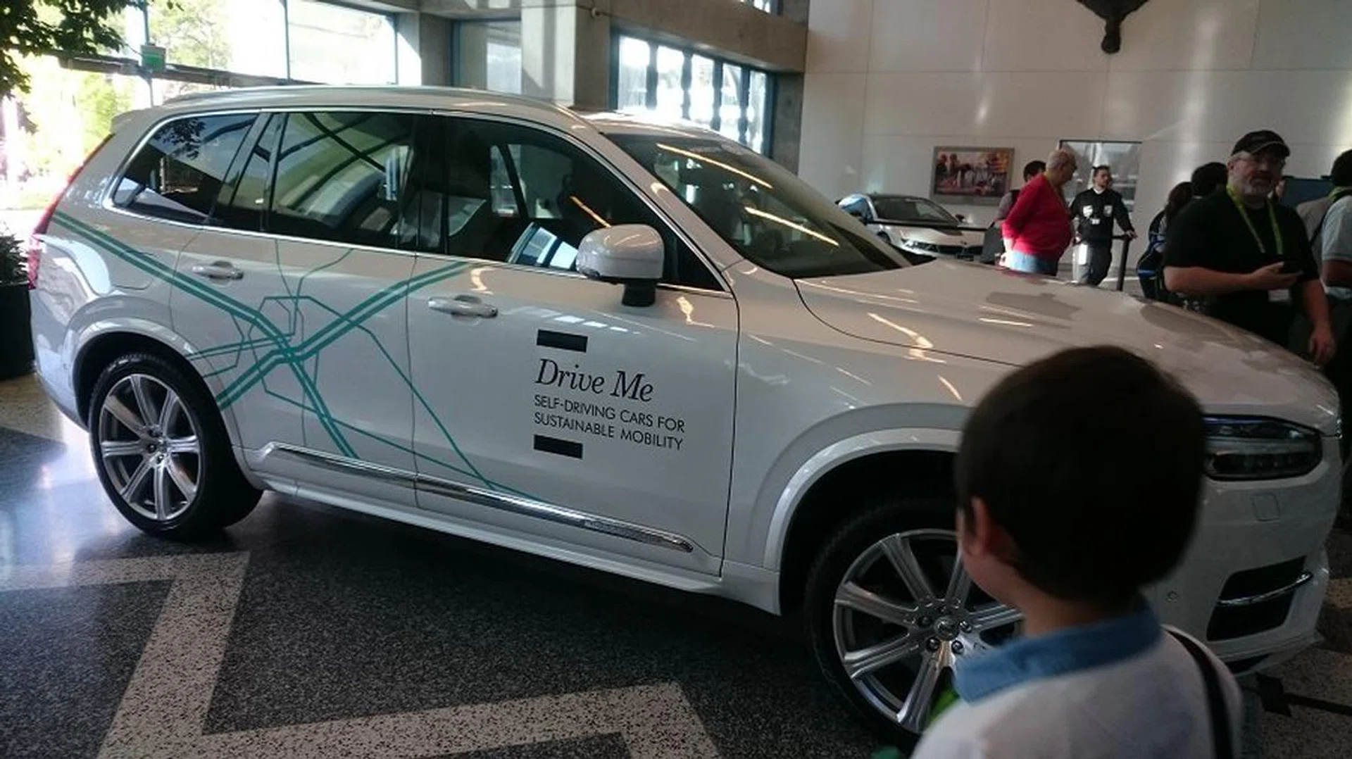 Looks like kids are already feeling safe with self-driving cars.