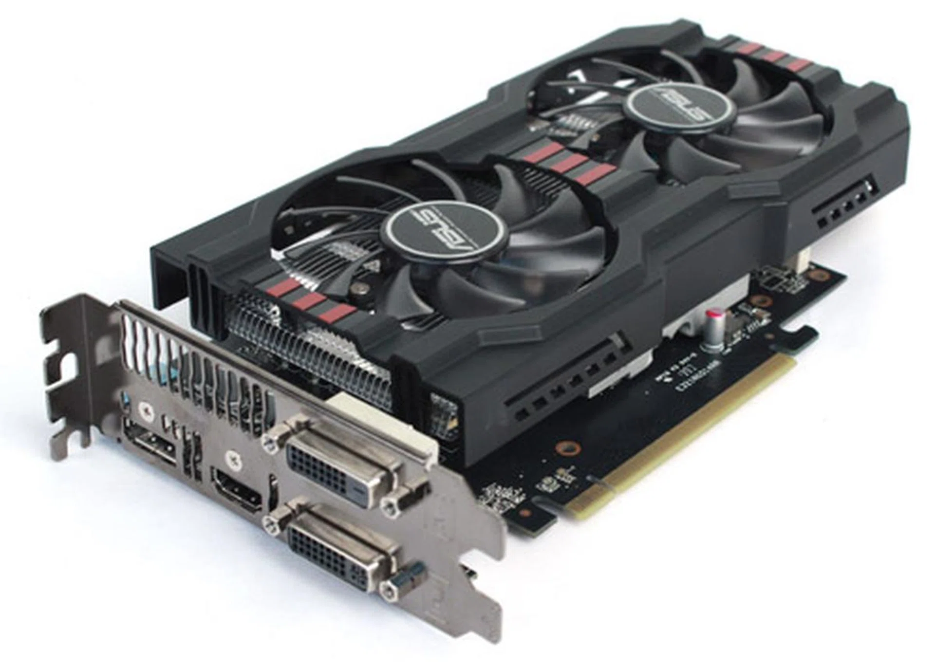 ASUS' Radeon HD 7790 uses its popular DirectCU II cooler.
