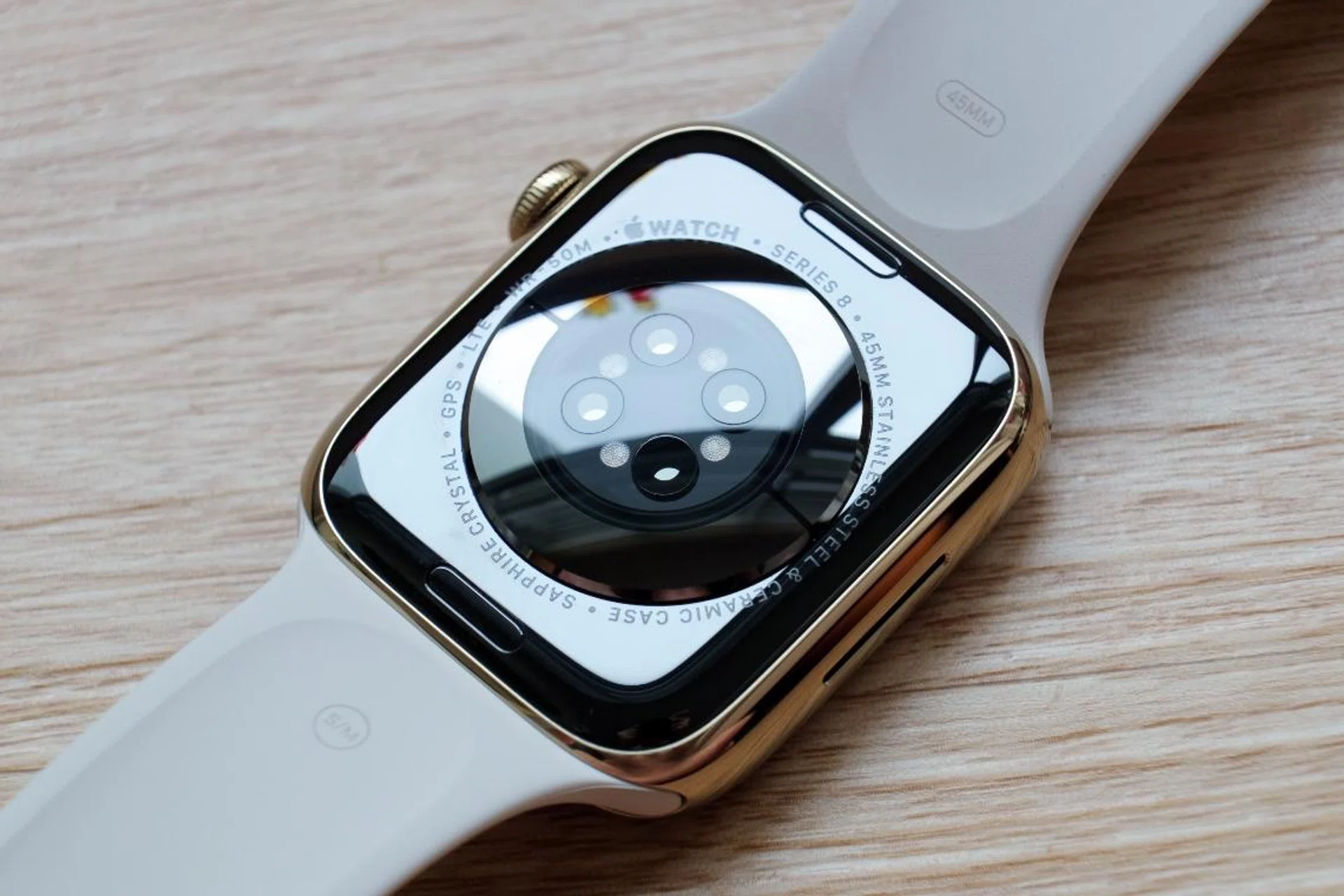 The Apple Watch Series 8.
