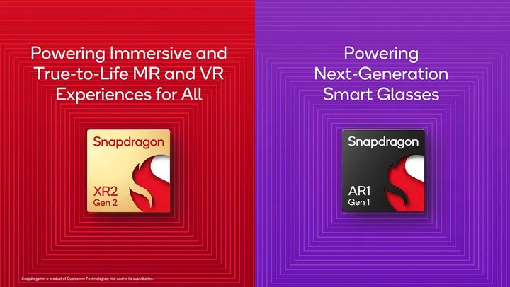Qualcomm launched two new chipsets for extended reality devices and wearables, which debuted on Meta's headset and smart glasses.
