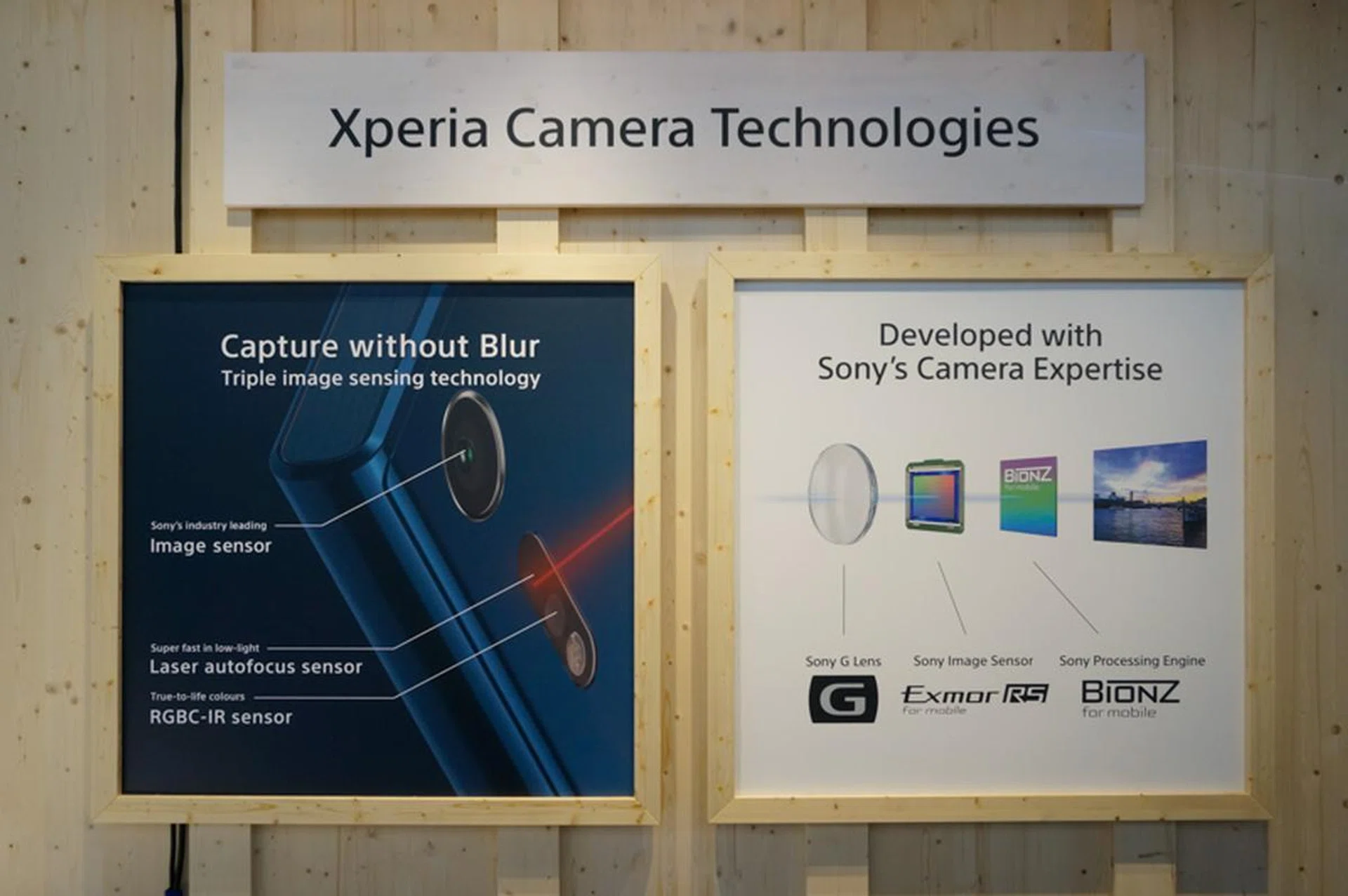 Three sensors to power a single camera, giving better imaging performance than ever before.