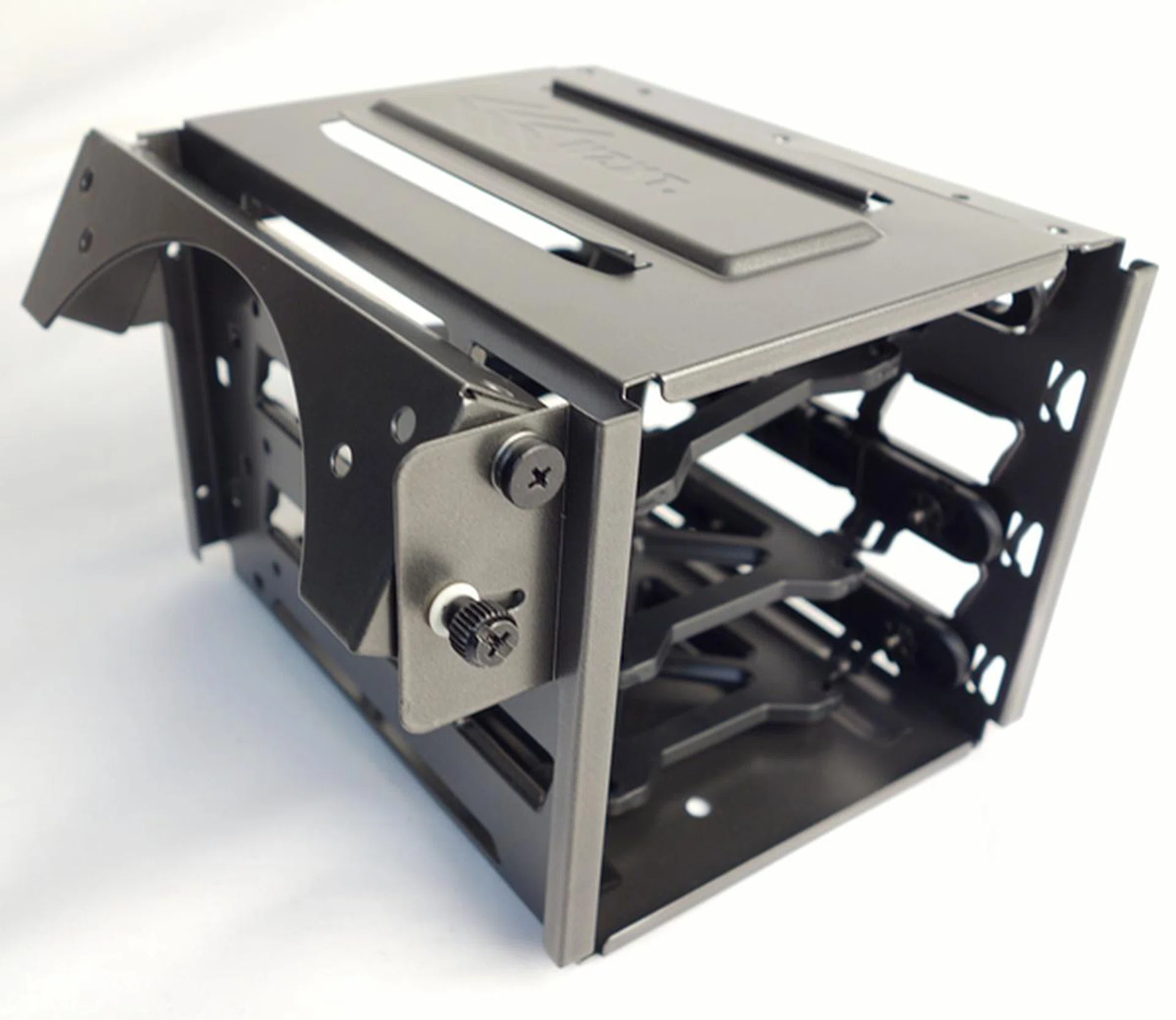 The largest of the 3.5-inch drive enclosures fits up to three such drives.