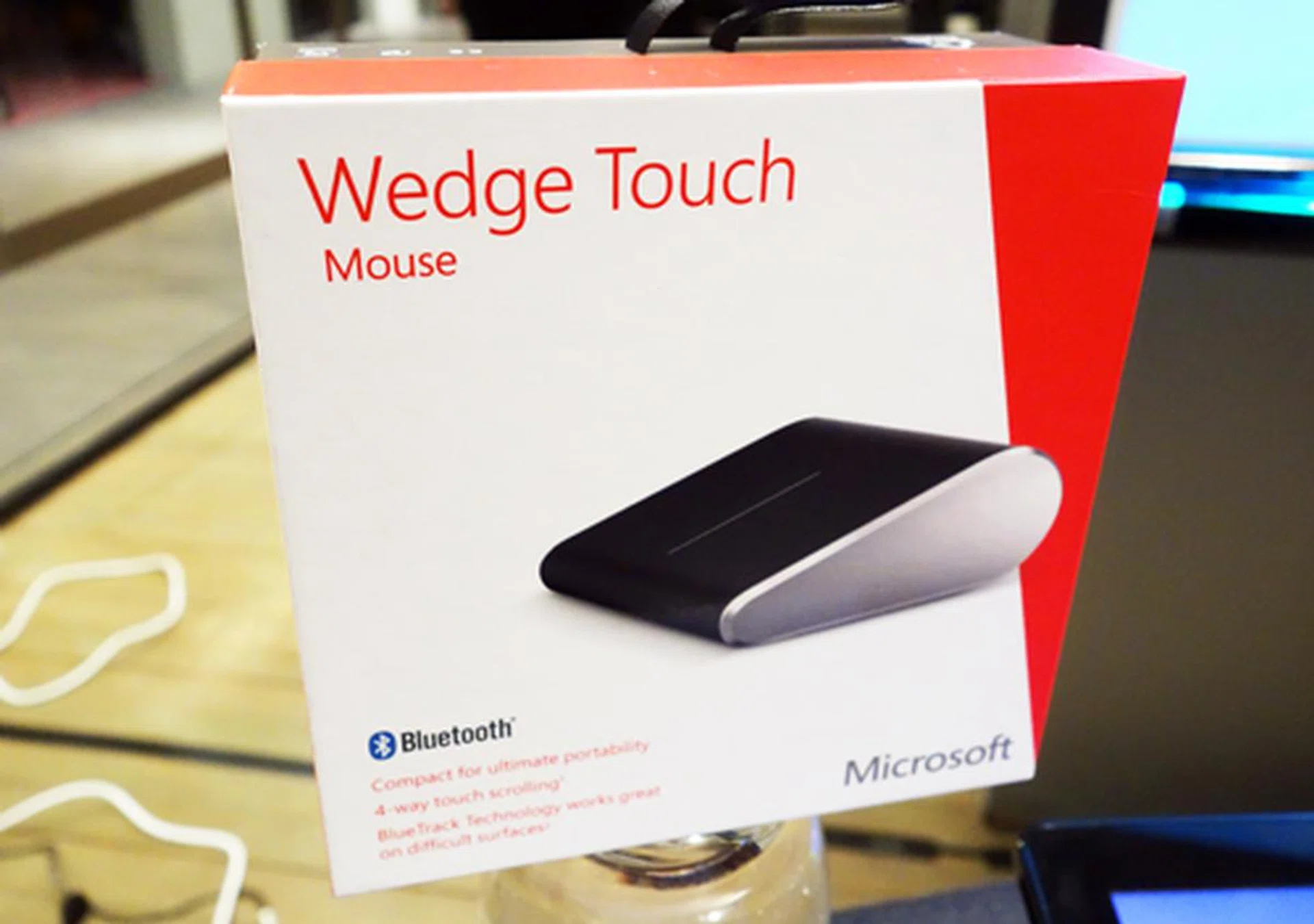 The Wedge Touch Mouse will be available at the end of August for $89.