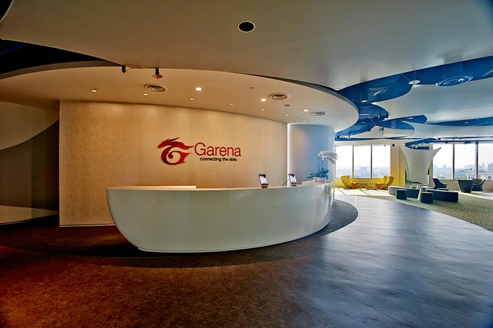 Garena office reception