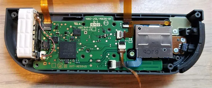 Before the repair. Spot the difference? Credit: CNET