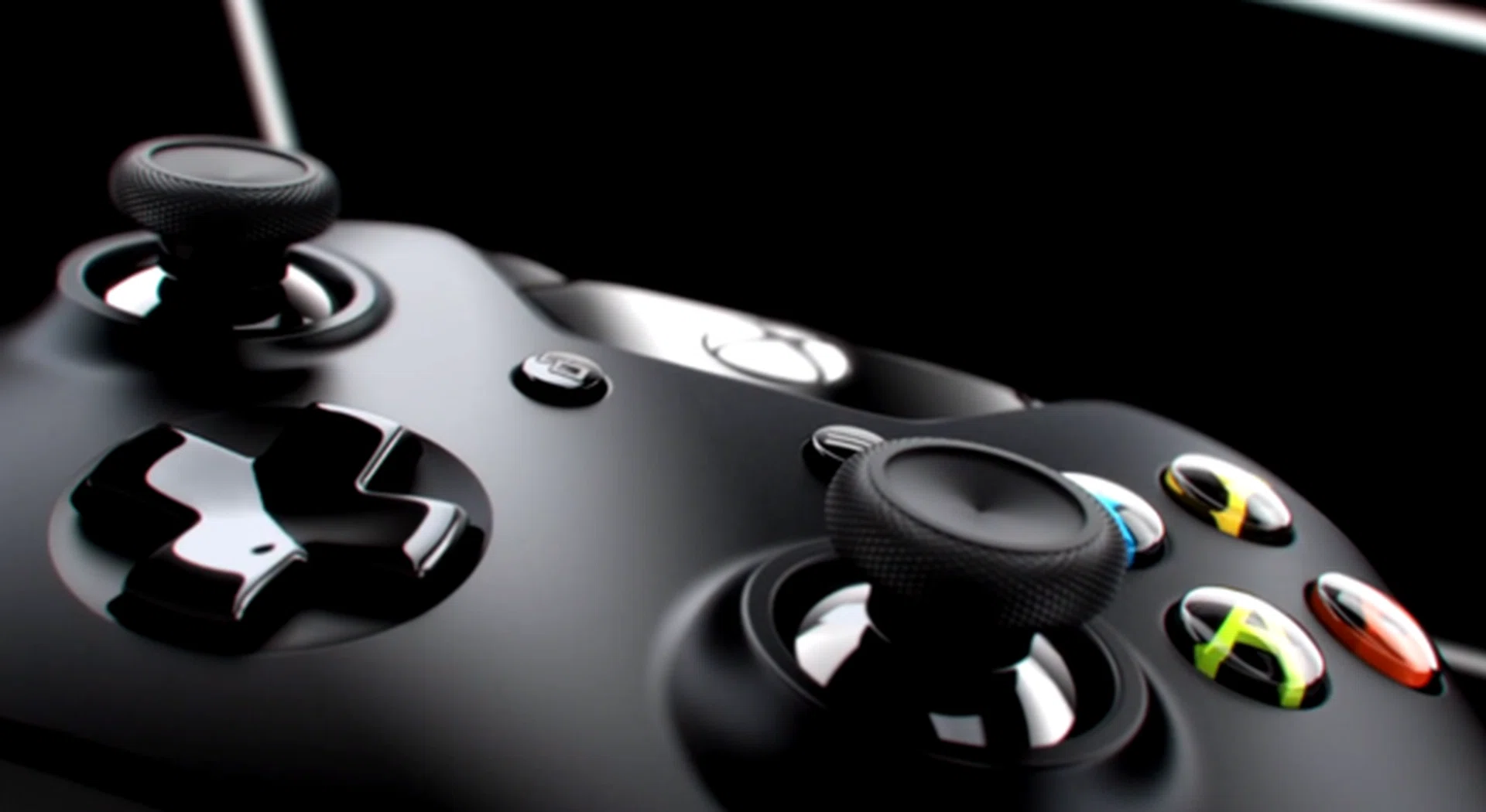 The new controller maintains mostly the same shape and design but has subtle improvements such as more textured thumbsticks.