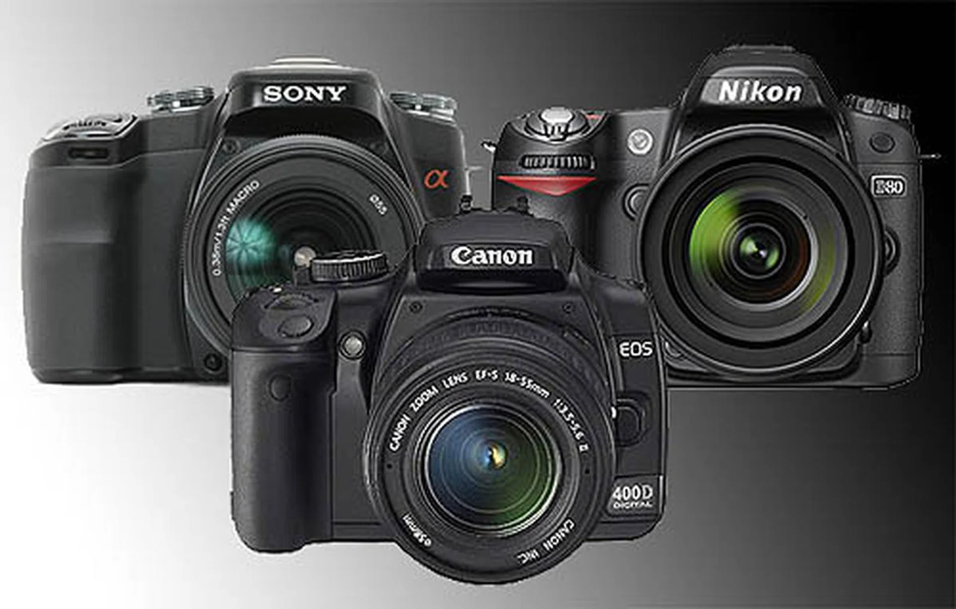 The current 10-megapixel DSLR contenders. Which one will you pick?