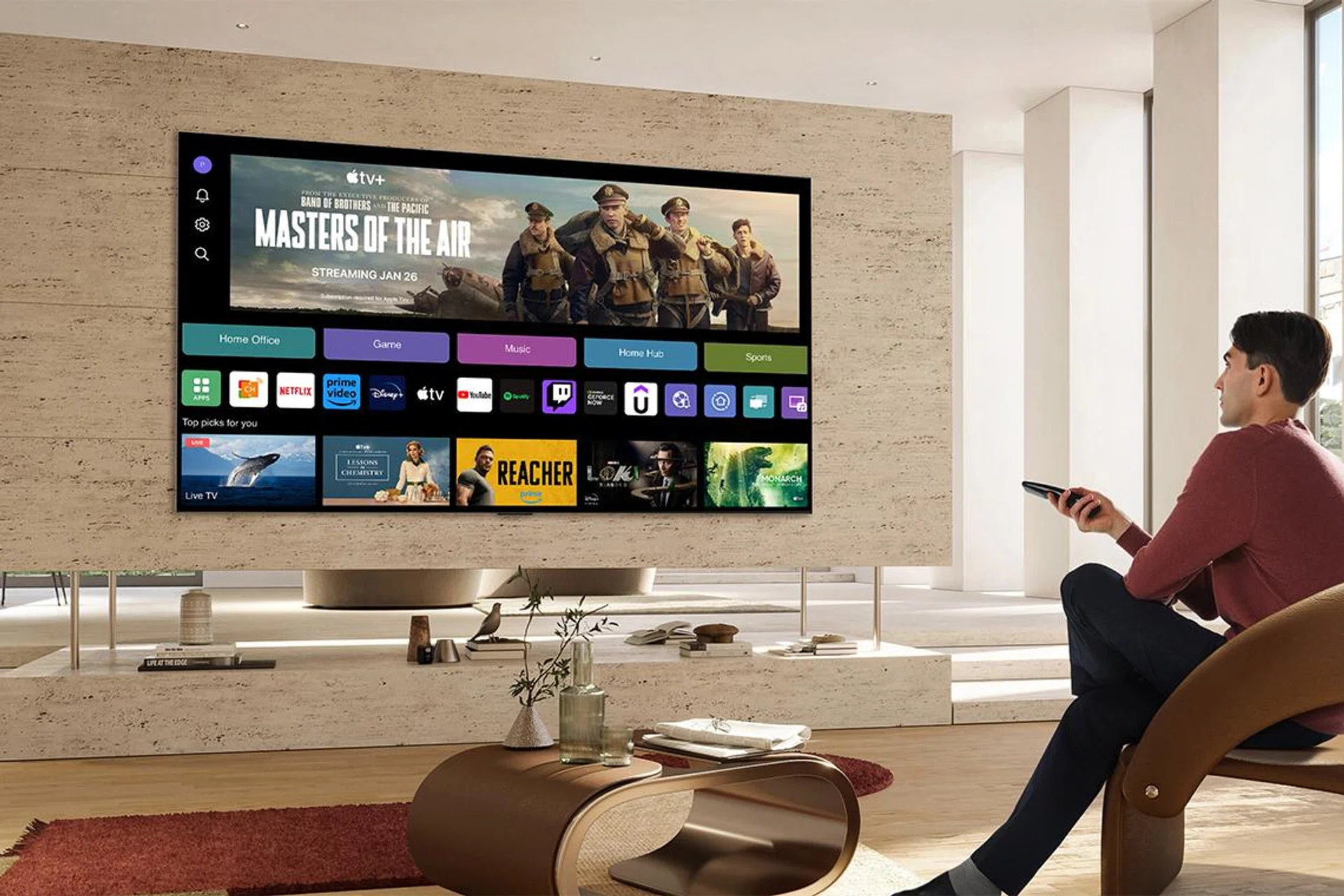 Owners of 2022 LG OLED TVs (and more) can start upgrading the webOS interface.