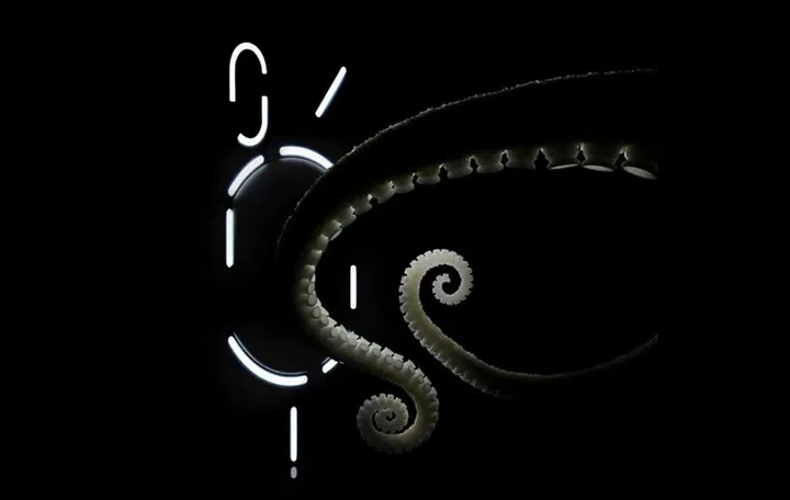 Screenshot from Nothing Phone (2)'s announcement teaser trailer on Twitter.