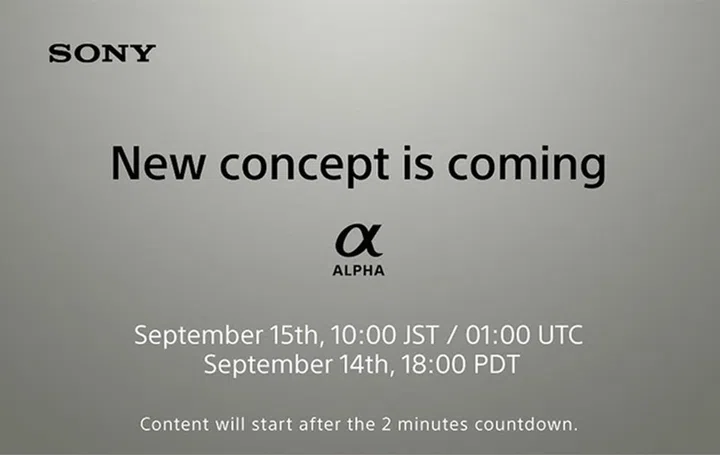 Sony might be launching a compact full-frame camera on Sep 15 ...