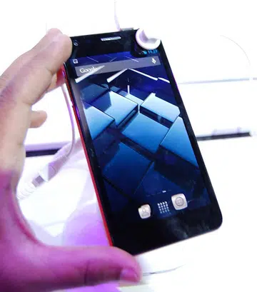 The Alcatel One Touch Idol Ultra.