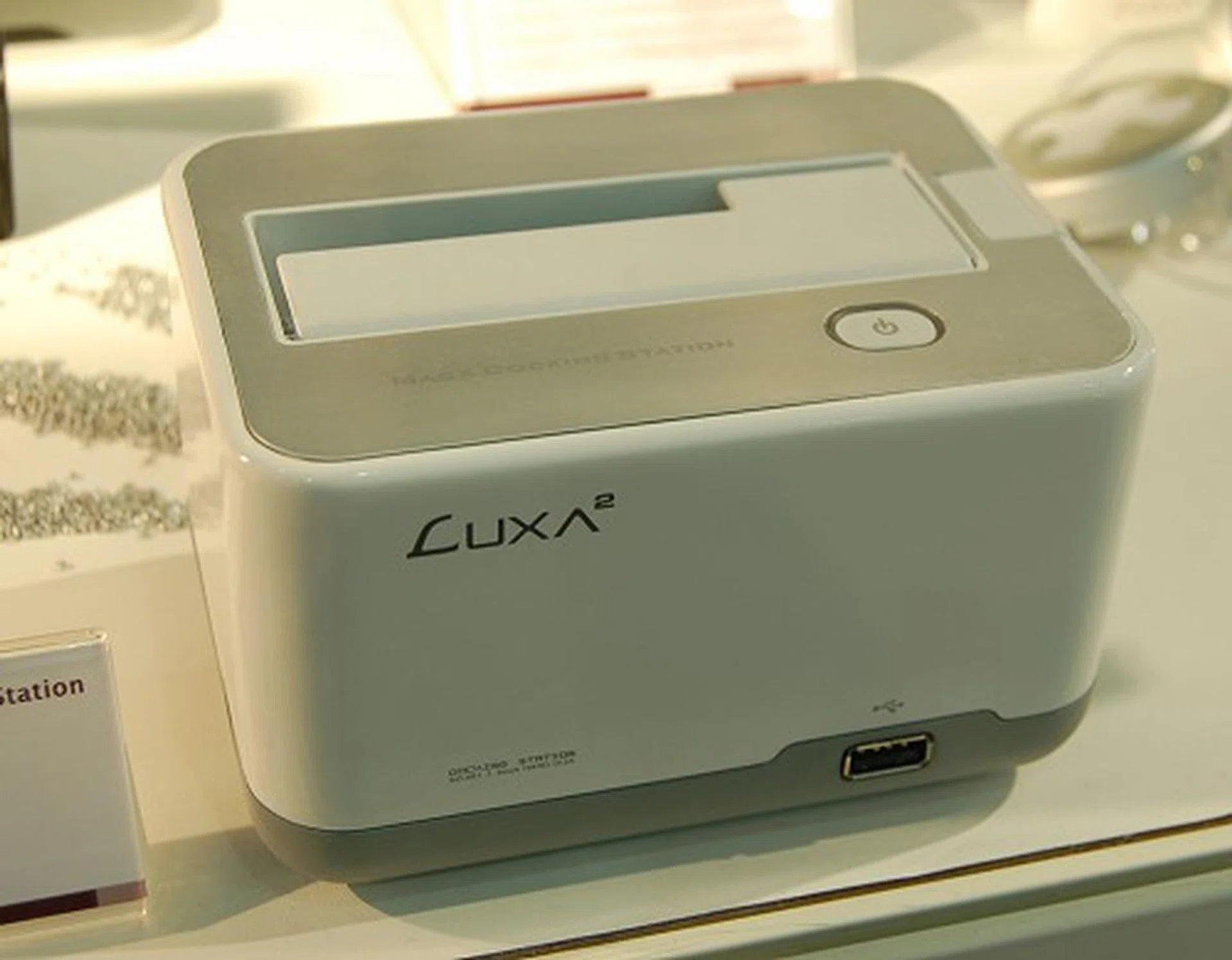  The Luxa2 MacX is a docking station for 3.5-inch hard drives to your systems.  