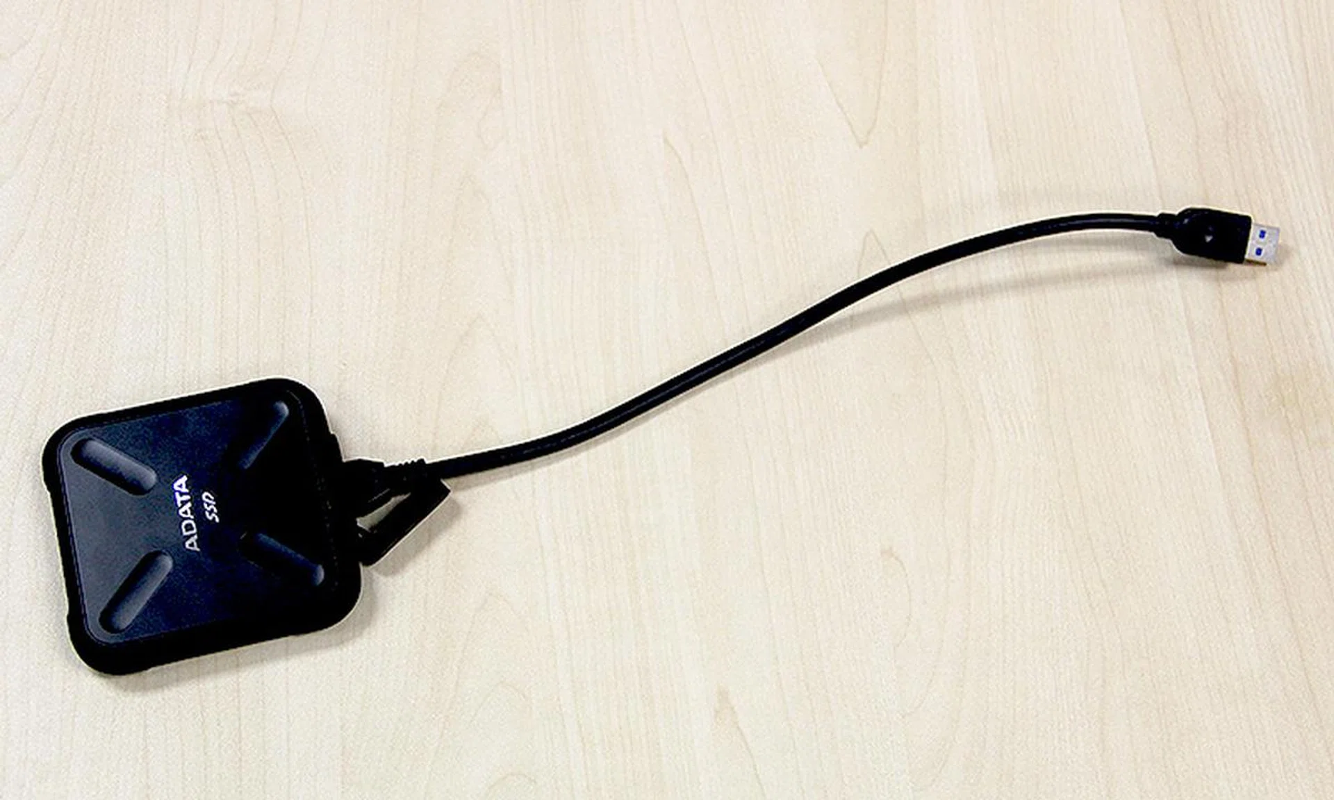 The supplied connecting cable is fairly long and is really thick.