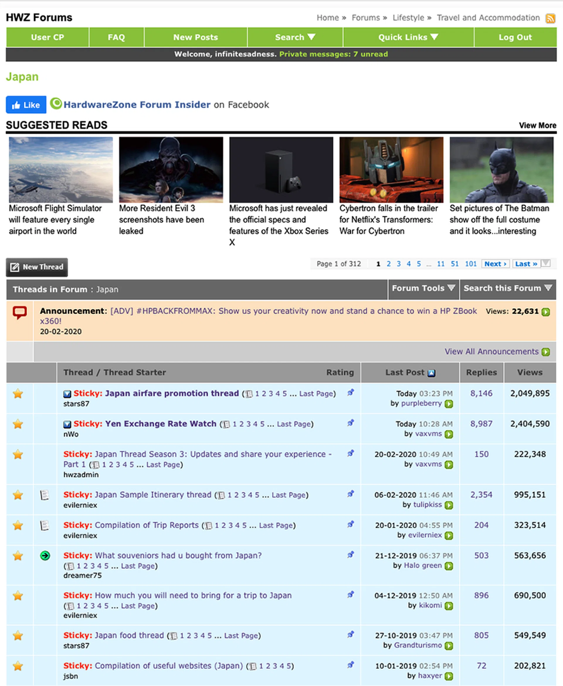 Need help or detailed information? Head to our Japan sub-forum and ask our members!