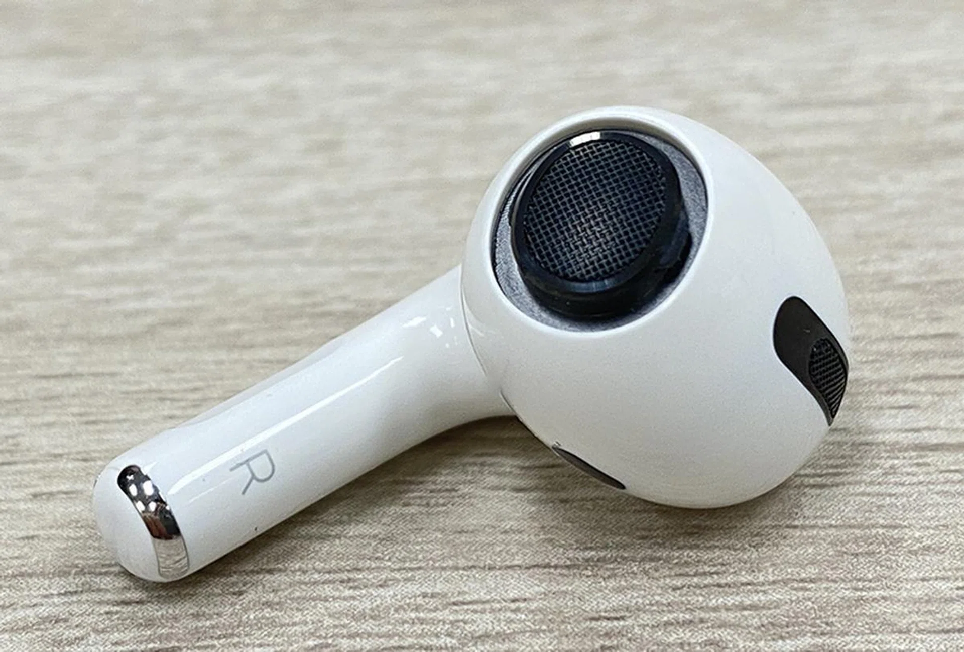 The AirPods Pro have a proprietary mount that prevents the silicone ear tips from detaching on accident.