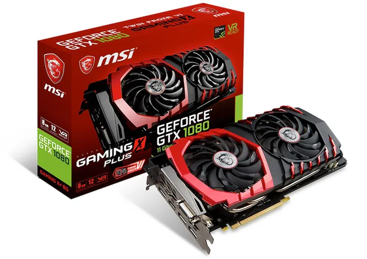 MSI GeForce GTX 1080 Gaming X+ 8G