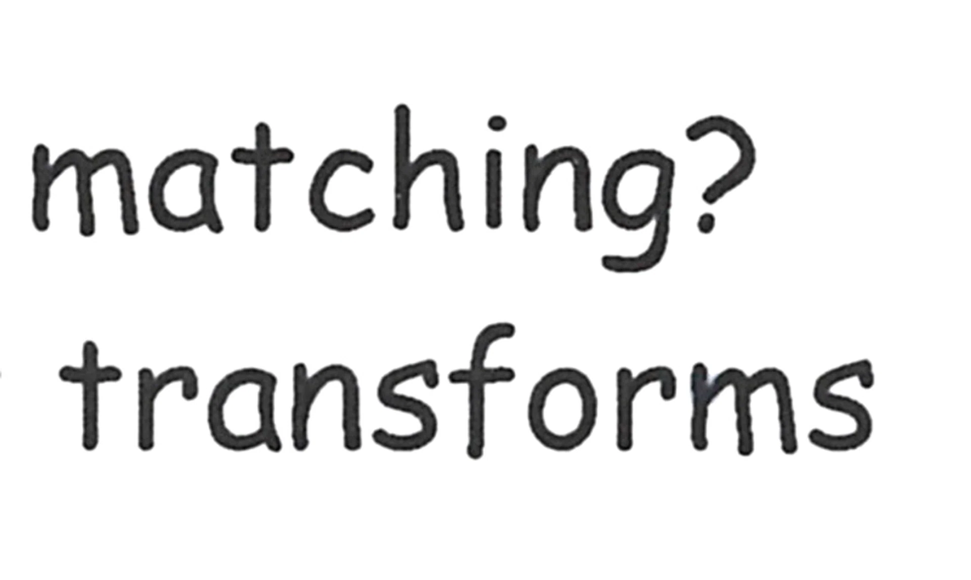 Close-up scan of its text print capability.