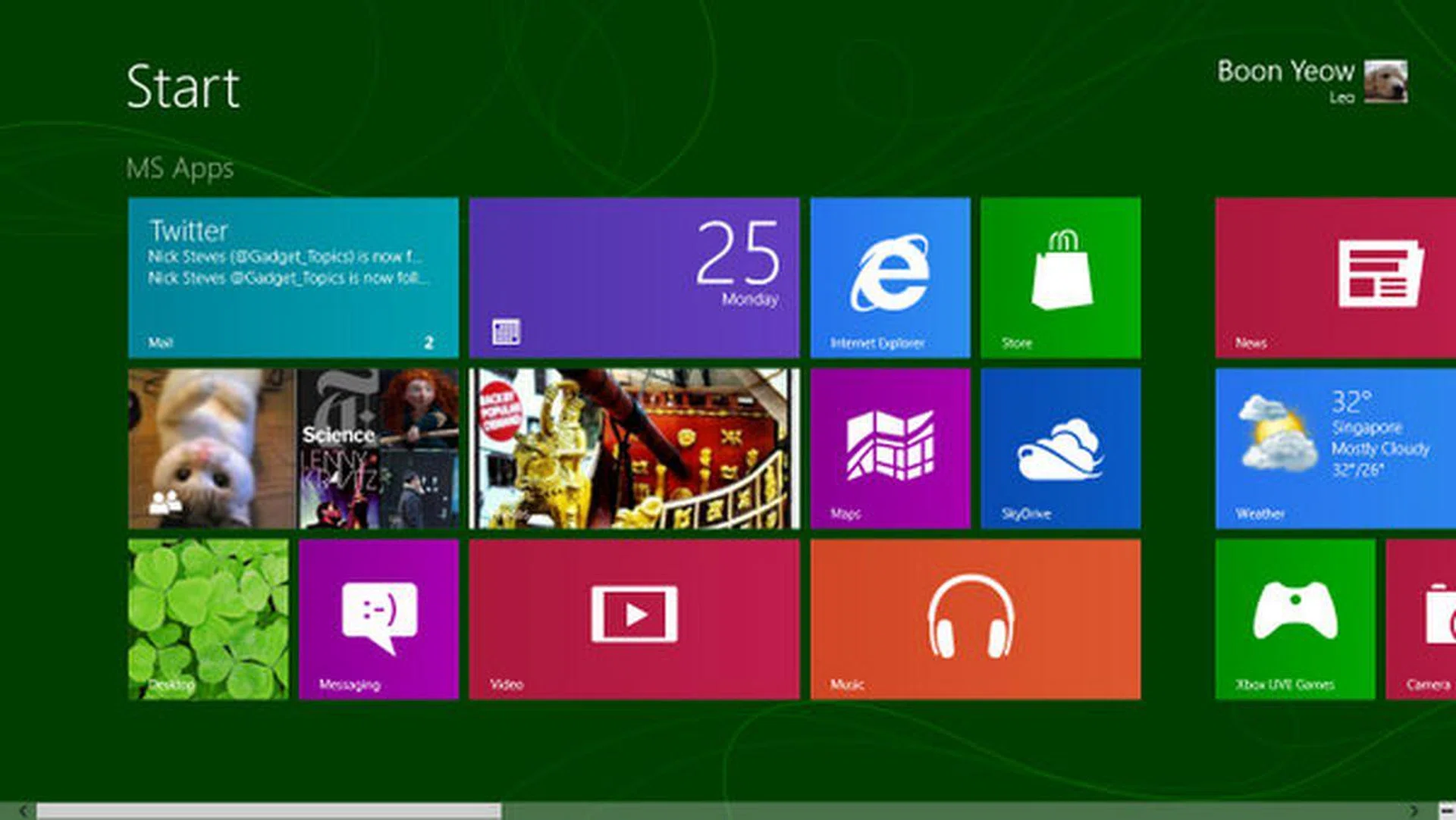 The new Windows 8 Start screen can be slightly confusing at first. But it's only a matter of getting used to. It's a fresh departure from the boring desktop we've been using for years.