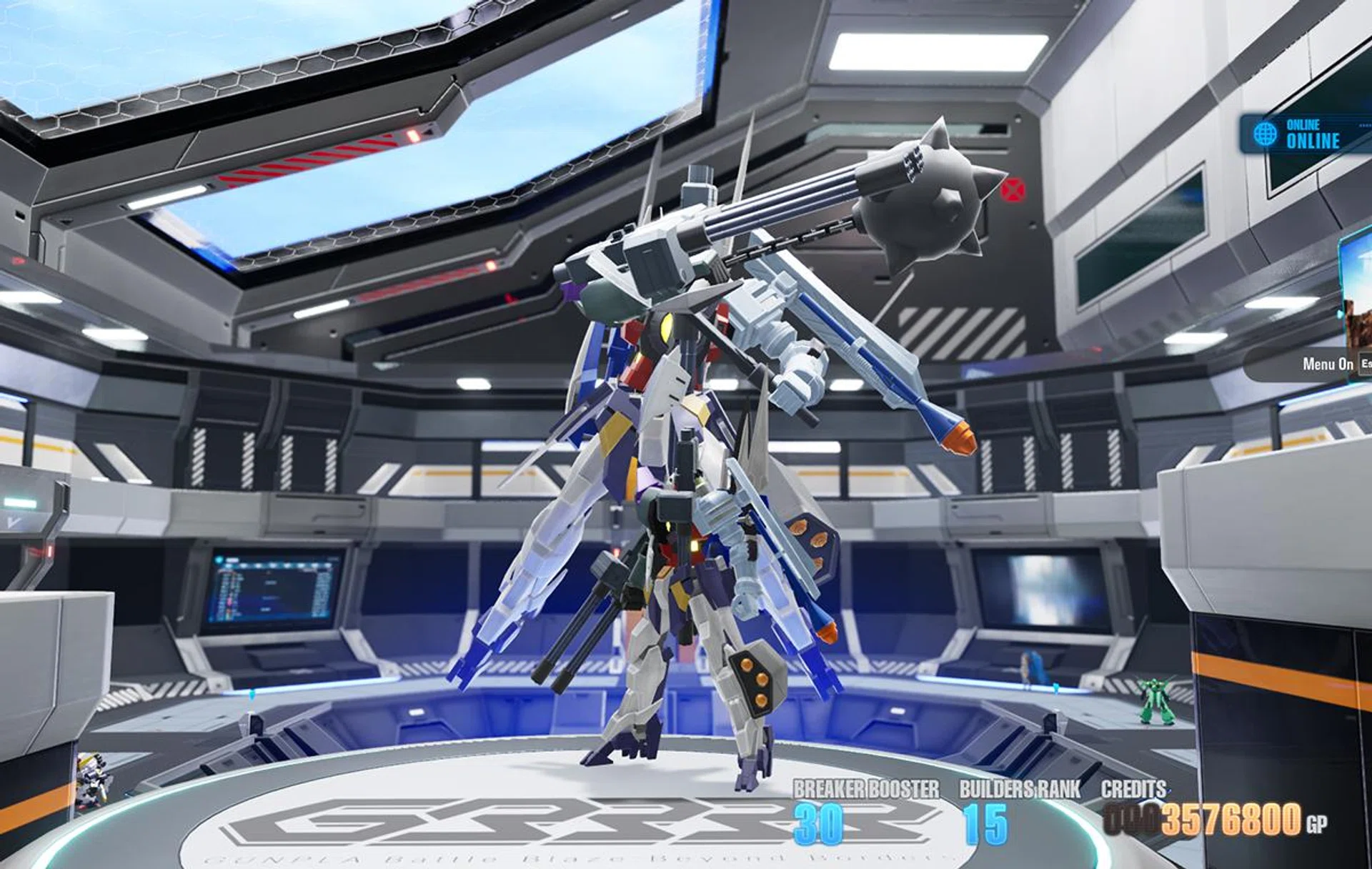 Look ma, my very first Gundam. Photo: HWZ