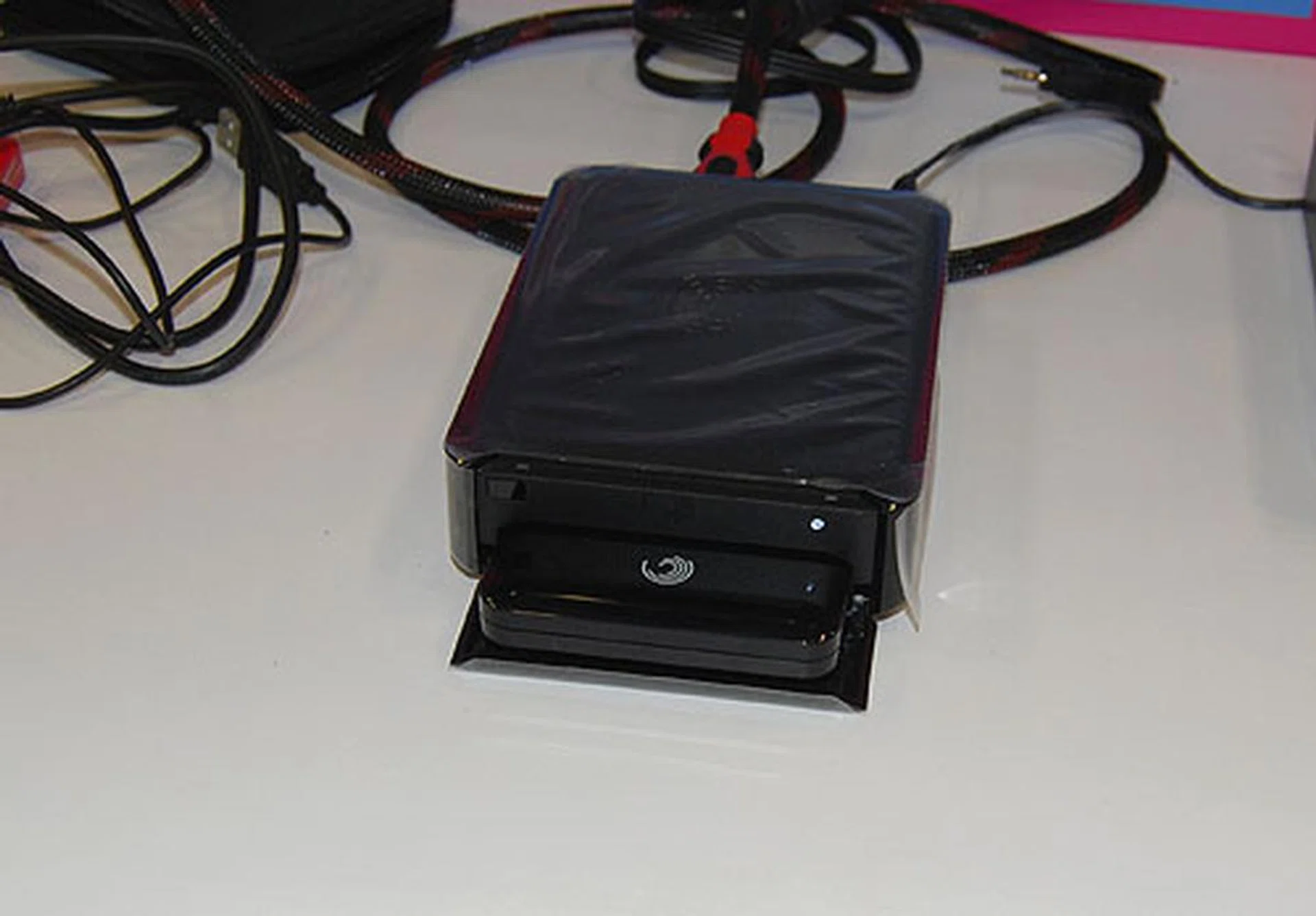 The GoFlex TV media player is being bundled together with a GoFlex portable HDD at the IT Show, for a price of $169. There are limited units however, so you better be among the 100. By itself the GoFlex TV will cost $149.