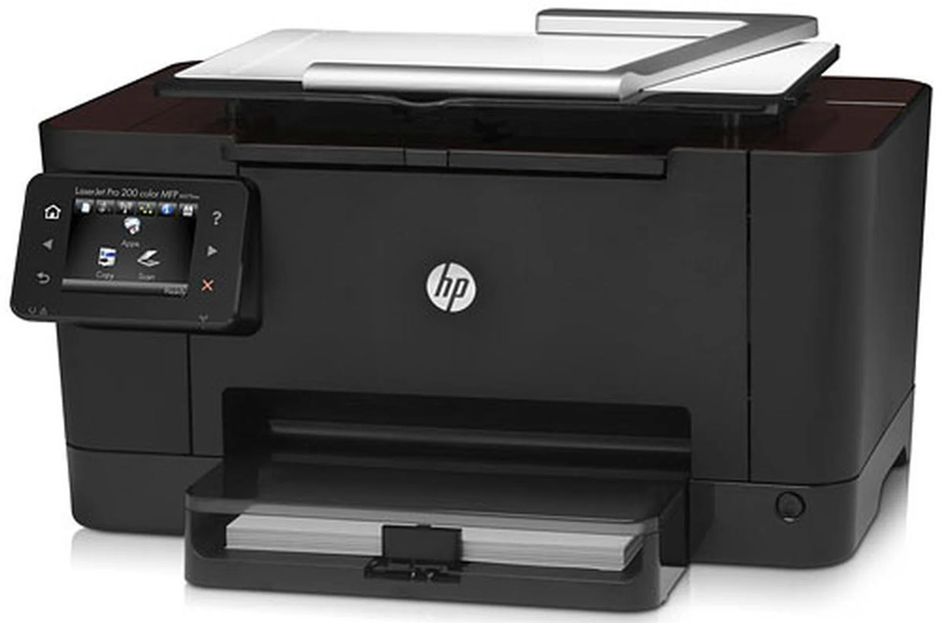 The HP TopShot LaserJet Pro M275 is a color laser MFP equipped with an 8MP 'camera'.