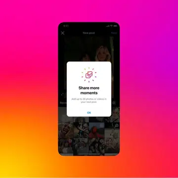 Instagram now allows you to share up to 20 photos or videos in a carousel post. (Photo: Instagram)