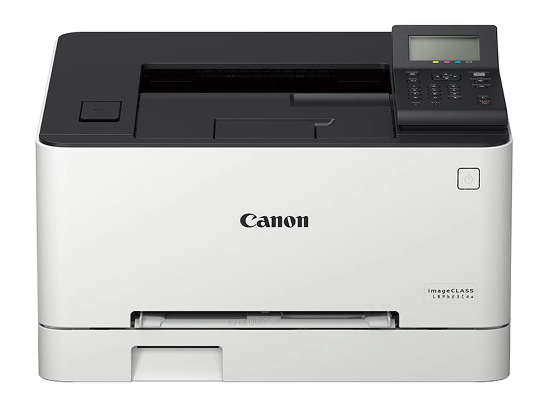 The 21ppm Canon imageCLASS LBP623Cdw color laser printer supports both wired and wireless networking as well as auto duplex printing. (Image: Canon.)