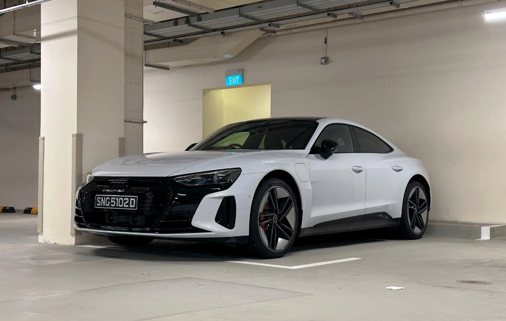 The RS E-tron GT is a milestone car for Audi RS because it is its first all-electric car.