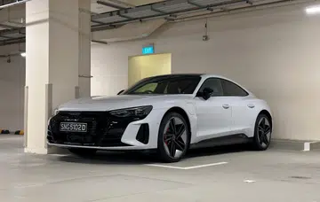 The RS E-tron GT is a milestone car for Audi RS because it is its first all-electric car.