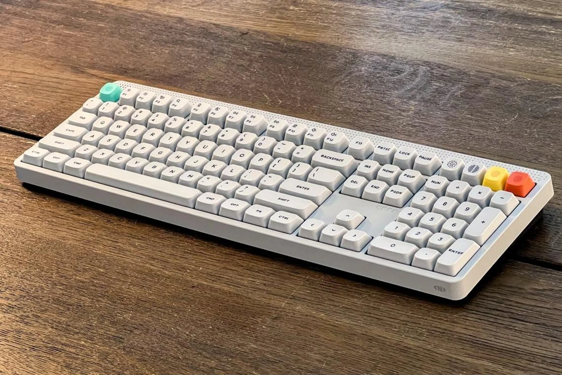The Nuphy Node 100 High Profile keyboard
