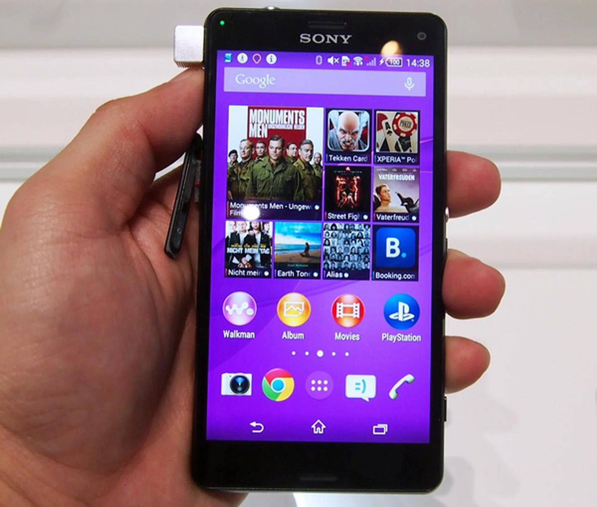 The Xperia Z3 Compact is a neat-looking Android smartphone.