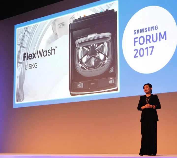 samsung, flexwash, washer, washing machine, dryer, smart home
