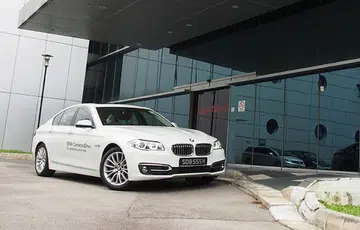 My ride for 72 hours. A BMW 528i Gran Turismo Luxury.
