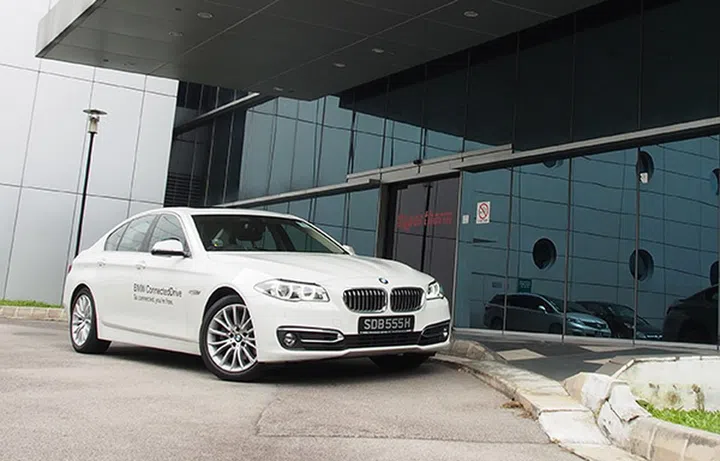 My ride for 72 hours. A BMW 528i Gran Turismo Luxury.