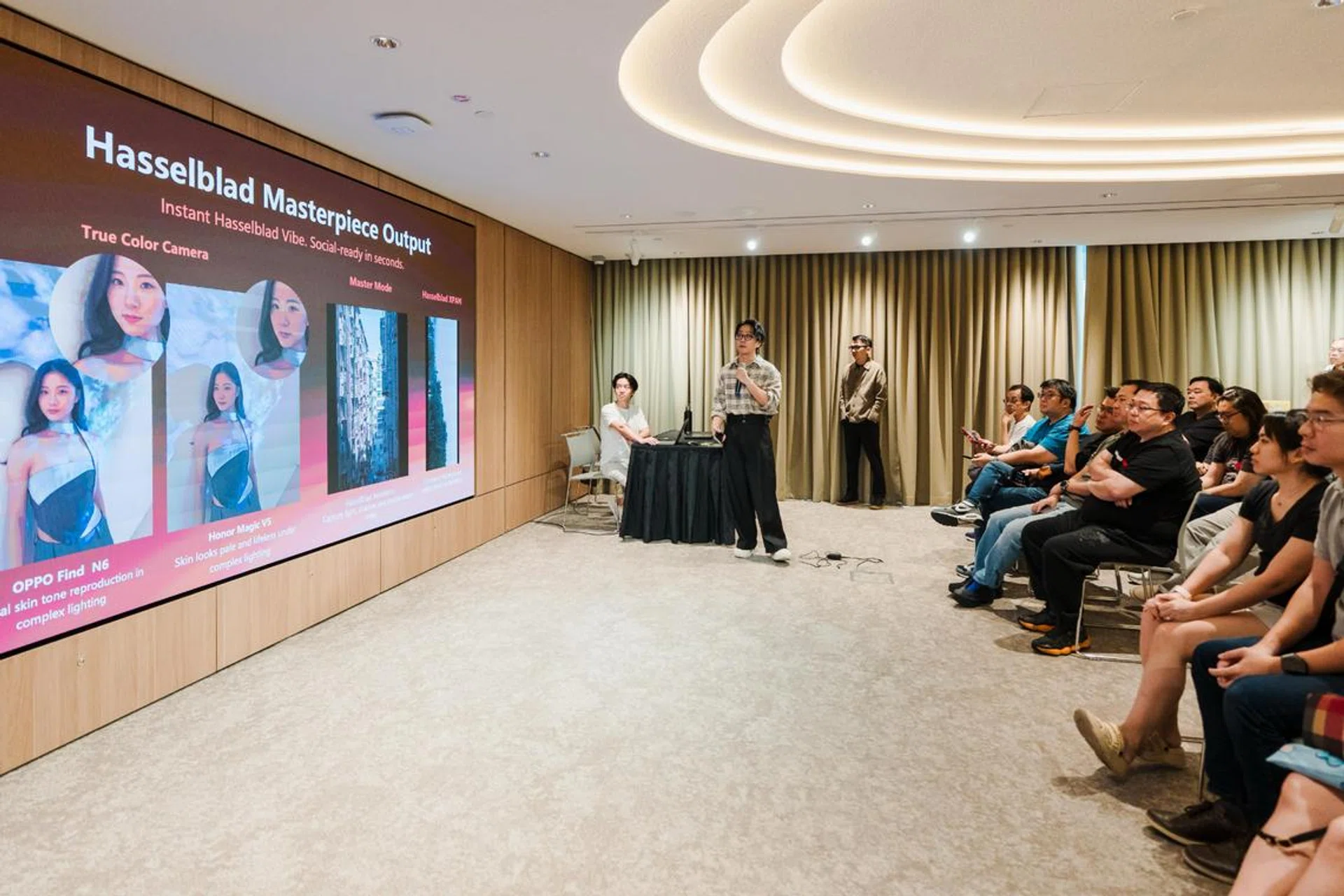 The work that went into the camera