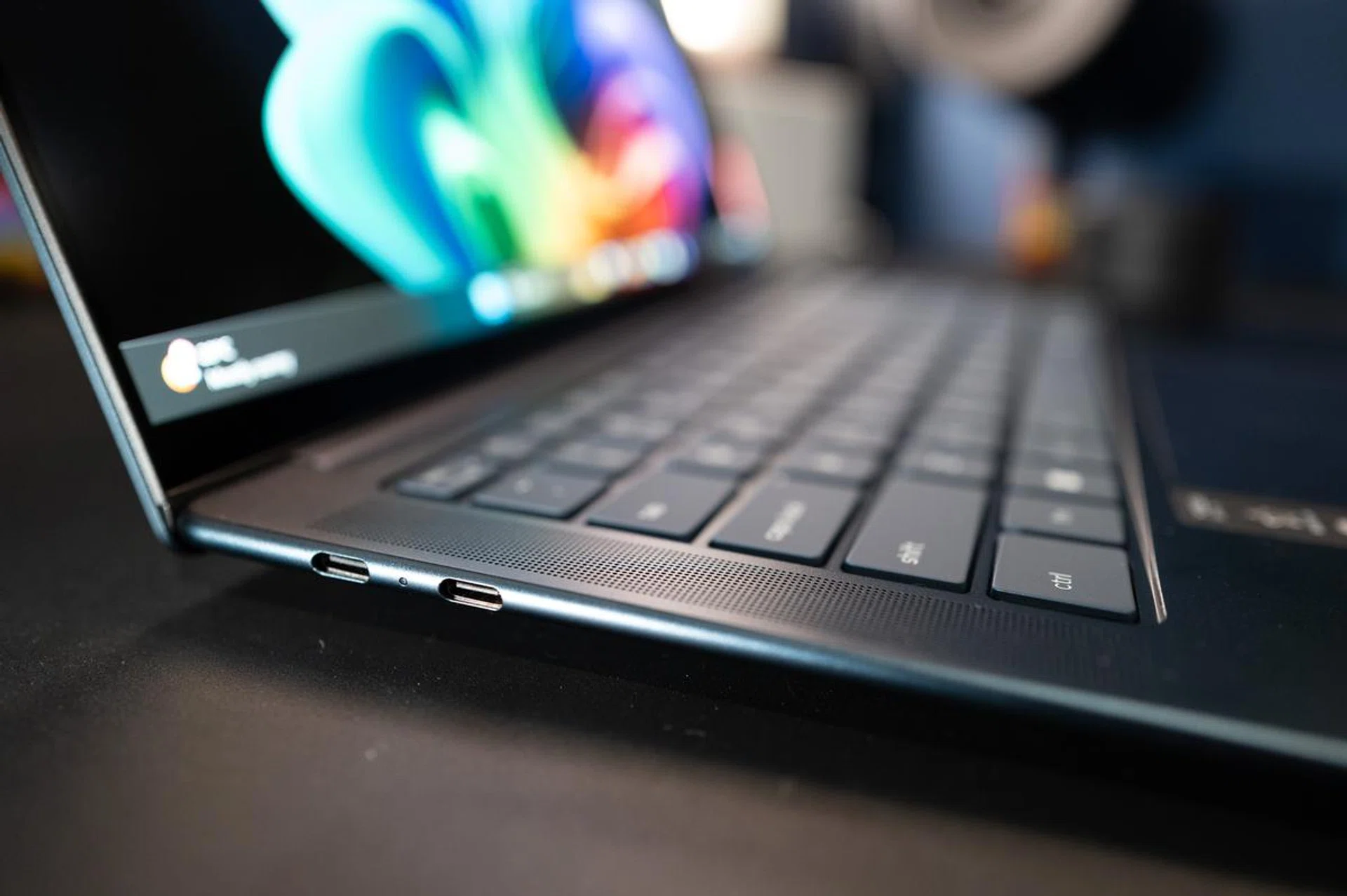 Unfortunately, three USB-C ports are all that you get out of the Yoga Slim 7x.