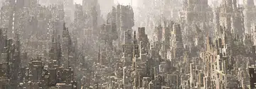 The 3DMark Overhead feature test renders increasing numbers of building-like objects on screen. (Image Source: Futuremark)