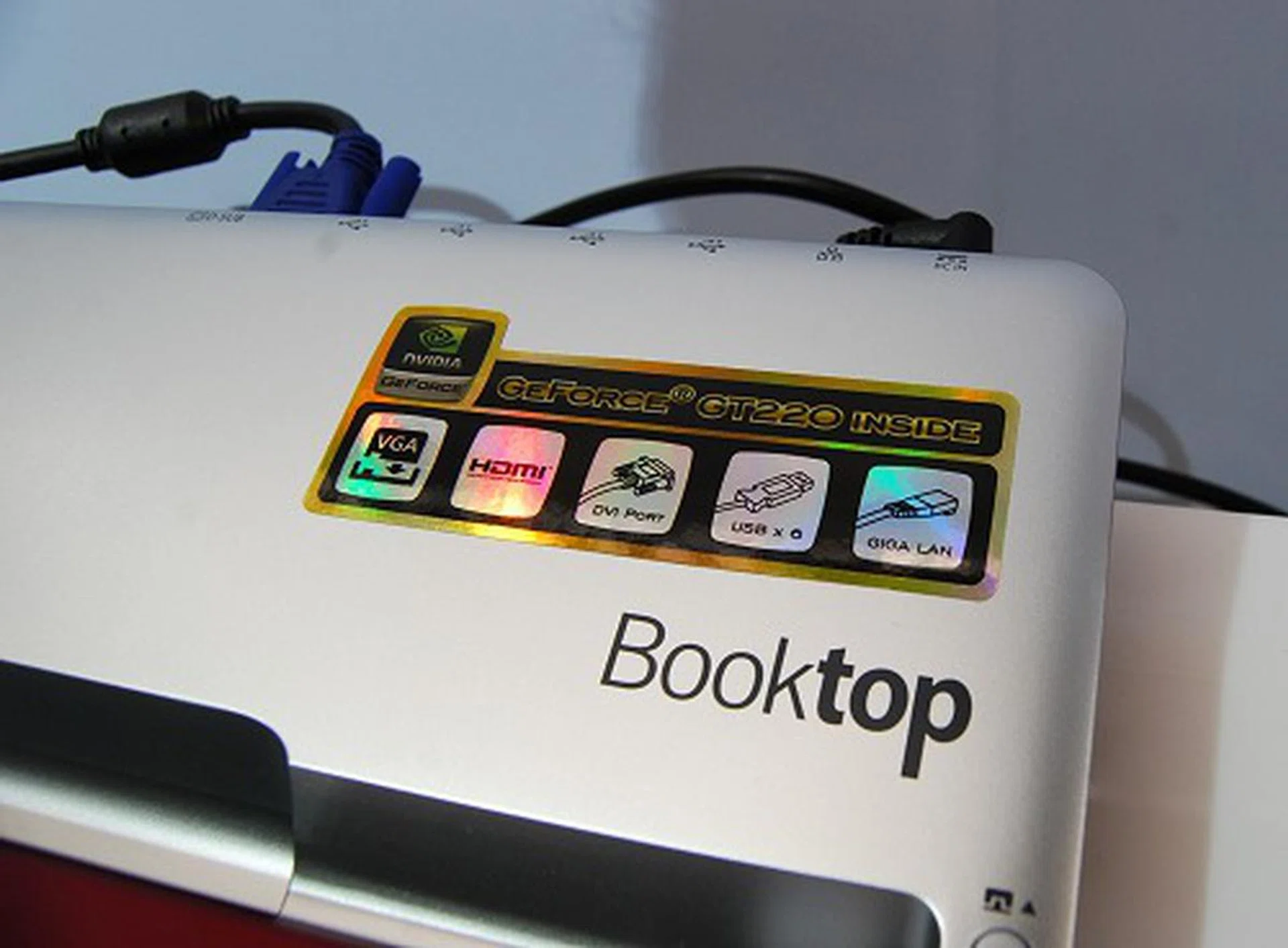 The Booktop notebook relies upon this dock to give it external graphics and more ports.