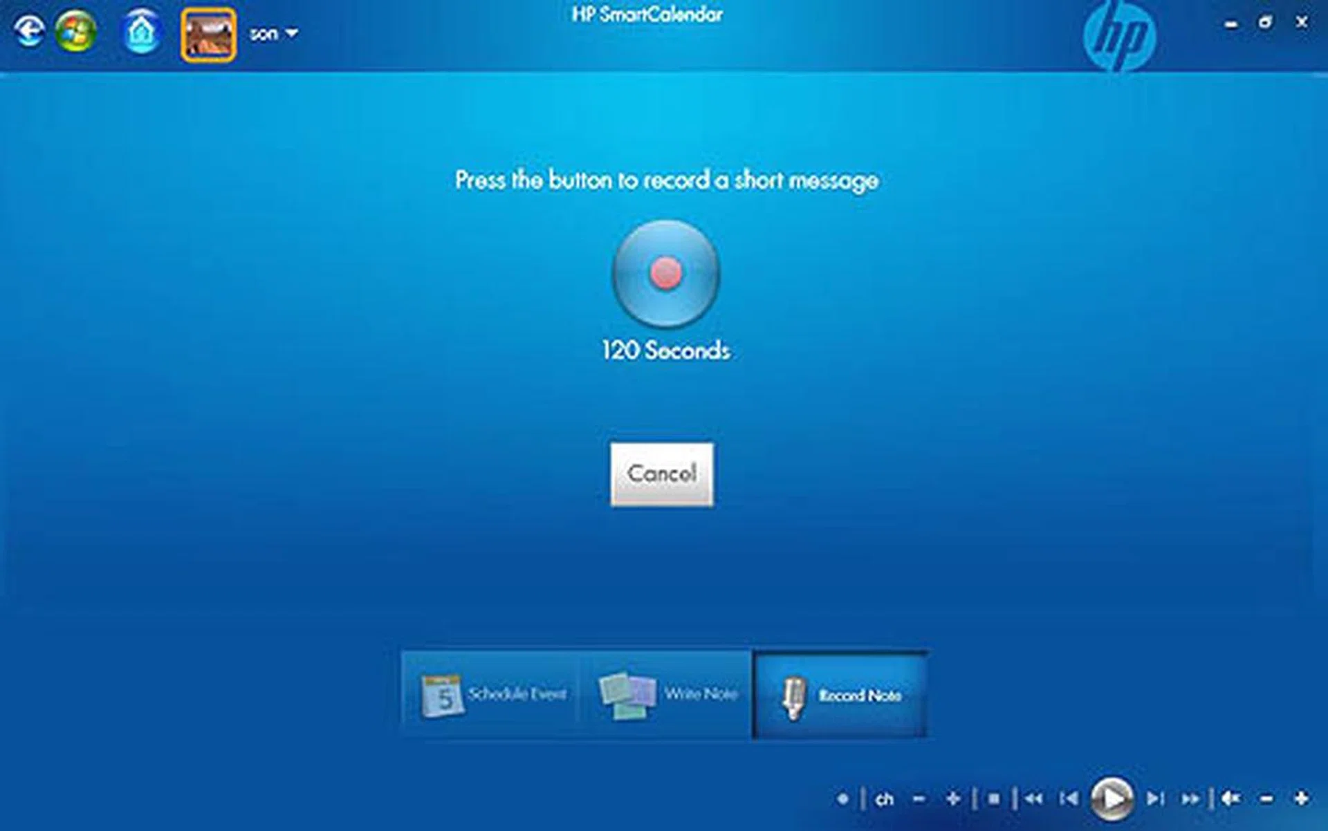 Voice recorded notes are also possible through SmartCalendar. The built-in microphones are located at the top of the display, near the 1.3 megapixel web camera. But with the recent uproar about possible exploits involving Vista's voice commands, this feature may not take off.