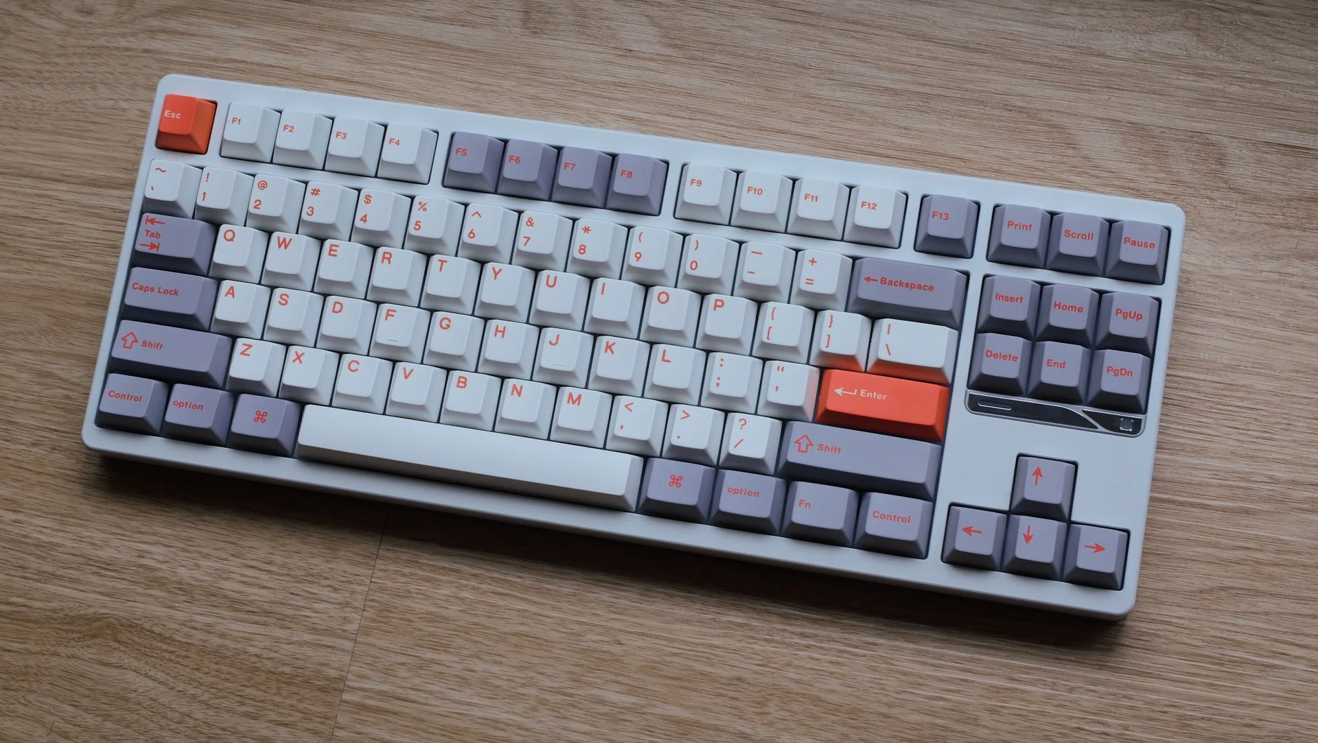The Evo80 is one of the most complete pre-built TKL keyboards you can buy. Photo: HWZ