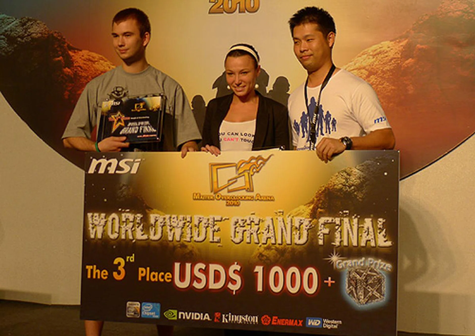 And in third place is Team ASD crew from Poland. They get to walk away with US$1000.