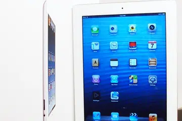 The fourth generation Apple iPad.