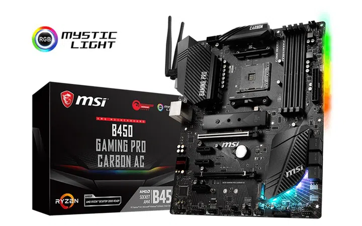 MSI B450 Gaming Pro Carbon AC