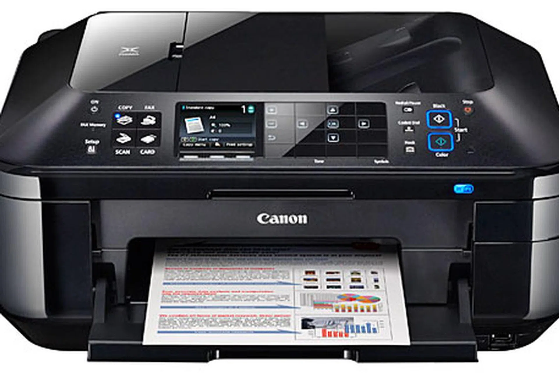 The Canon PIXMA MX886 packs lots of user-friendly features. But does its print quality measure up?